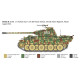 Modell av plast sd.kfz.171 panther ausf. a 135