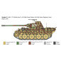 Modell av plast sd.kfz.171 panther ausf. a 135