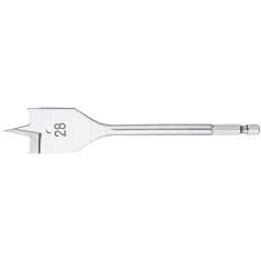 Borrdiameter för trä, flätad, 28 x 152 mm.