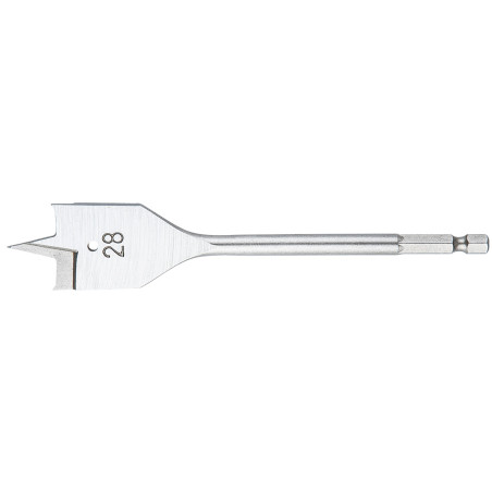 Borrdiameter för trä, flätad, 28 x 152 mm.