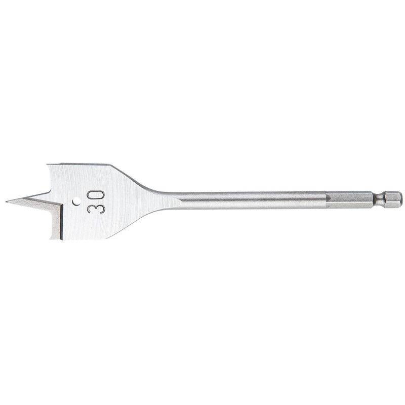 Borr för trä, spade, 30 x 152 mm