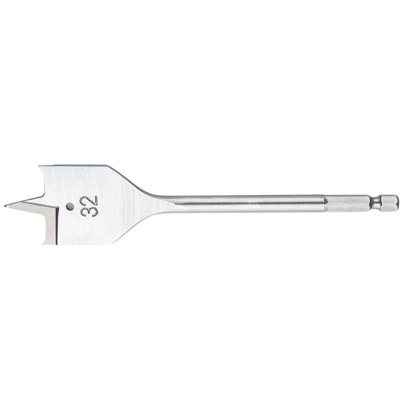 Borrmaskin för trä, spadeformad, 32 x 152 mm