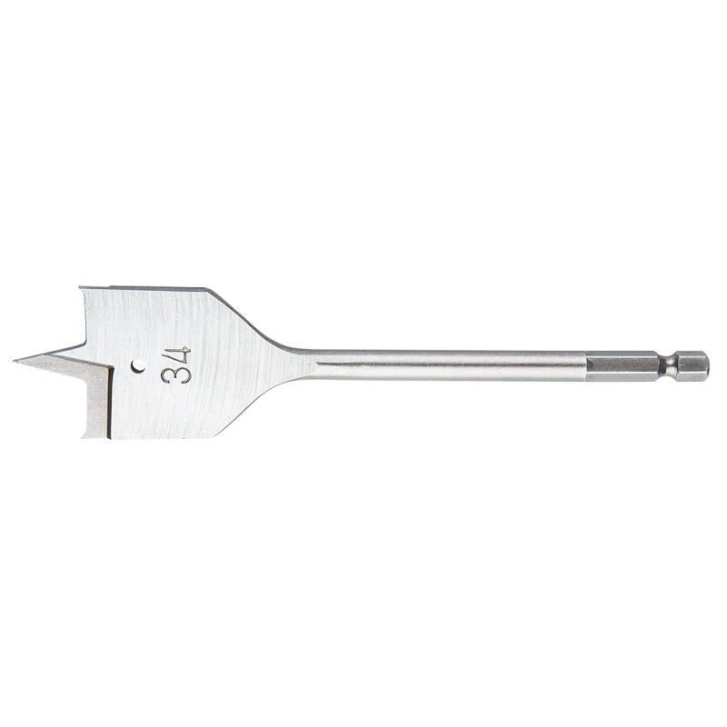 Borr för trä, spadeformad, 34 x 152 mm