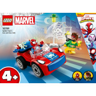 Klocki super heroes 10789 samochód spider-mana i doc ock
