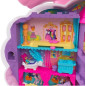 Set med Polly Pocket-figurer enhörning skönhetssalong