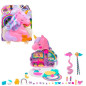 Set med Polly Pocket-figurer enhörning skönhetssalong