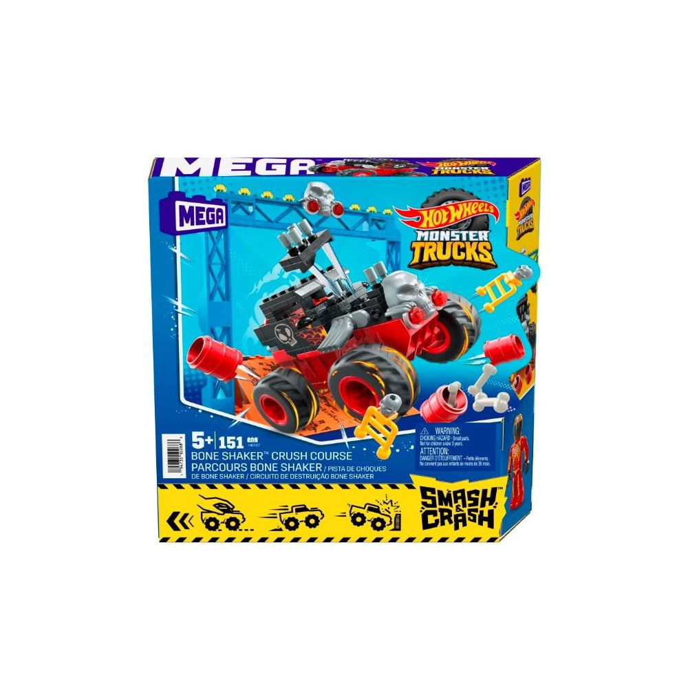 Klossar hot wheels monster trucks bone shaker stunttrick