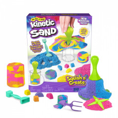 Kinetic sand, krama och skapa