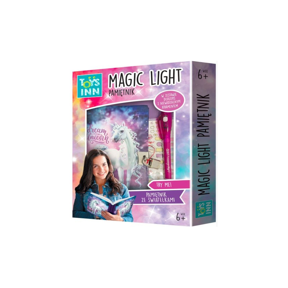 Pamiętnik magic light unicorn Pamiętnik magic light unicorn