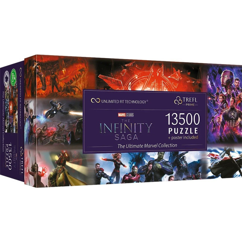 Pussel med 13500 bitar, Ultimate Marvel-samlingen