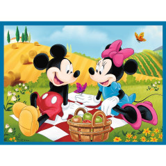 Pussel 2-i-1 memo med Disney-karaktärer.