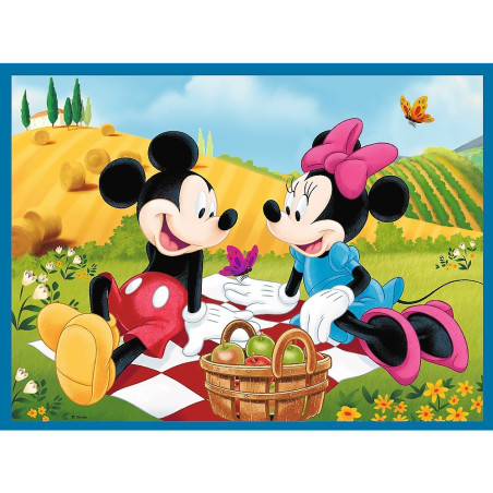 Pussel 2-i-1 memo med Disney-karaktärer.
