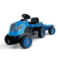 Traktor xl blå