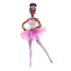 Barbie Dreamtopia ballerina magic lights brunette