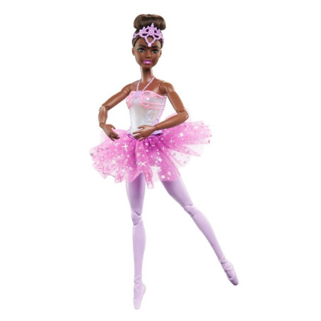 Barbie Dreamtopia ballerina magic lights brunette
