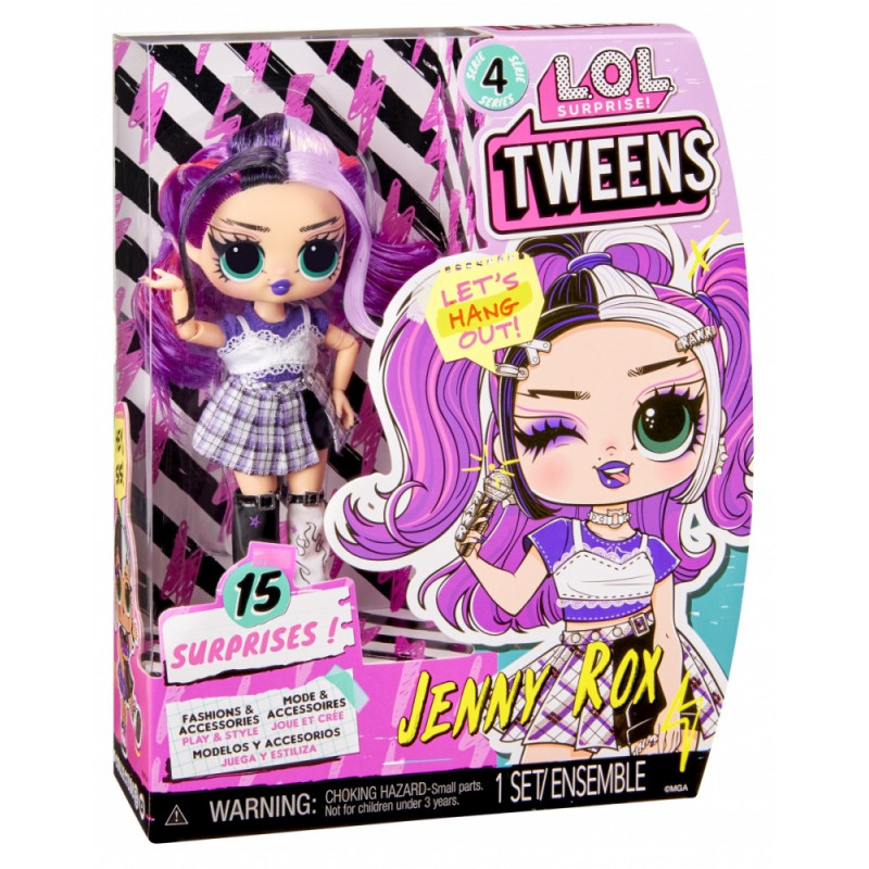 Dockan l.o.l. överraskning tweens s4 jenny rox