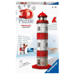 Pussel 54 delar 3D mini fyr | HandlaSmidigt.se
