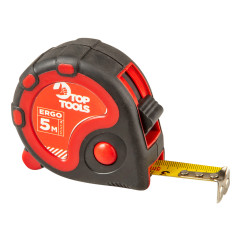 Hopfällbar stålmått 5 m x 19 mm