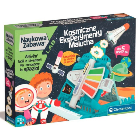 Vetenskapligt set för småbarns rymdexperimenter