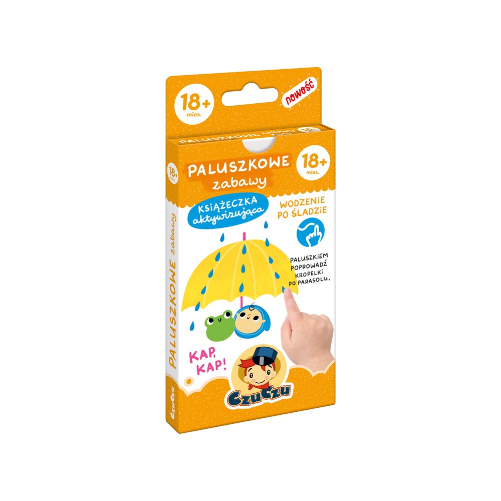 Finger play book for children aged 18 months. 

Would you like a translation into another language?