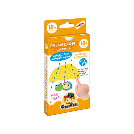 Finger play book for children aged 18 months. 

Would you like a translation into another language?