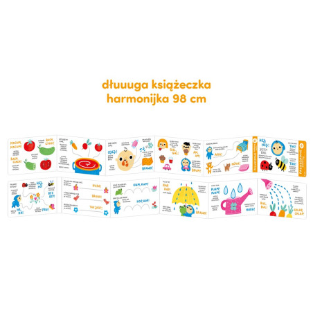 Finger play book for children aged 18 months. 

Would you like a translation into another language?