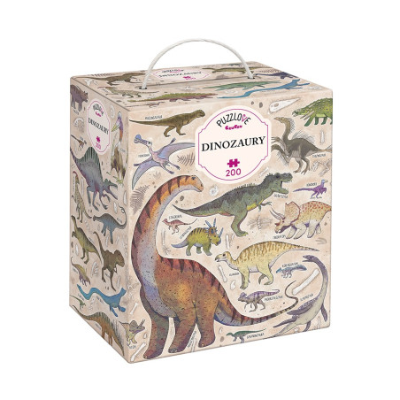 Pussel med 200 pusselbitar, älska dinosaurier. | HandlaSmidigt.se