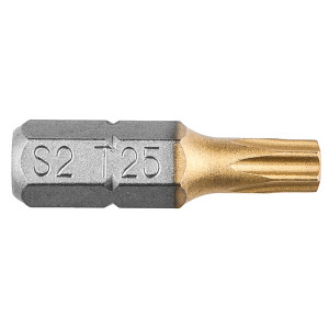 Bits med TX25-spets, 25 mm långa, 2 stycken.