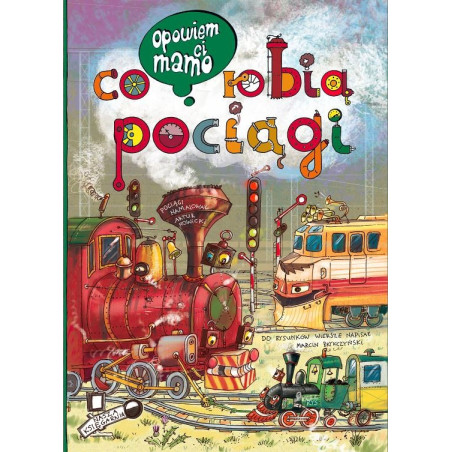 Boken ska jag berätta för dig, mamma, vad tågen gör.