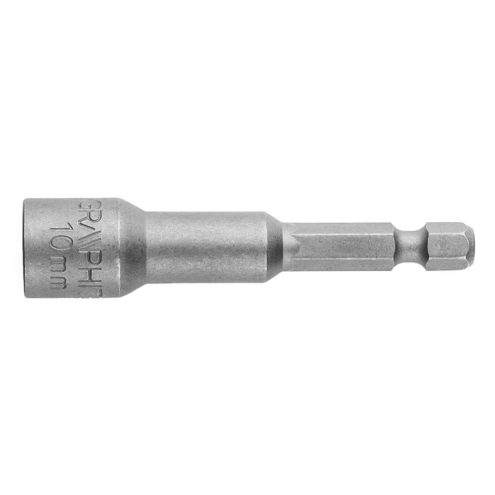 Magnetiskt fäste 10 x 65 mm, skaft 1/4 tum. Magnetiskt fäste 10 x 65 mm, skaft 1/4 tum.