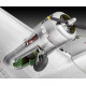 Modell av en plastflygplan Beechcraft Model 18 1:48