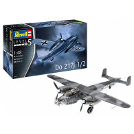 Modell av plastflygplan Do 217j 12 148