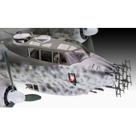 Modell av plastflygplan Do 217j 12 148