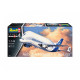 Modell av plastflygplanet Airbus A300-600ST Beluga 1:144