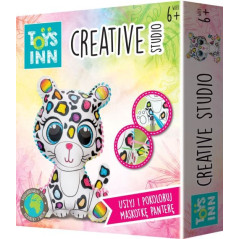Kreativt sy- och färgläggningsset Creative Studio Panthera | HandlaSmidigt.se