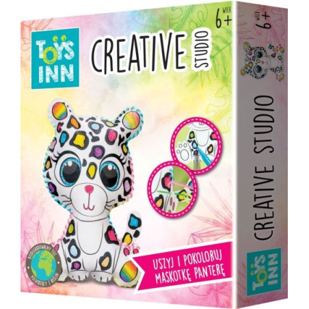 Kreativt sy- och färgläggningsset Creative Studio Panthera | HandlaSmidigt.se
