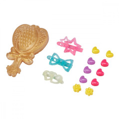 Figur av en stiliserad glänsande enhörning.