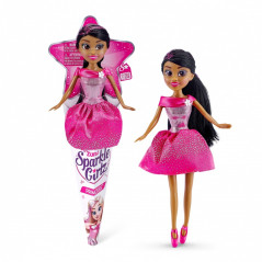 Docka 10,5 tum prinsessa och enhörning kartong 12 stycken