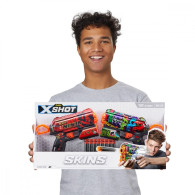 Uppsättning avfyrningsanordningar för skins flux med 16 pilar.