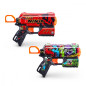 Uppsättning avfyrningsanordningar för skins flux med 16 pilar.
