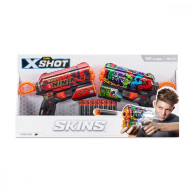 Uppsättning avfyrningsanordningar för skins flux med 16 pilar.