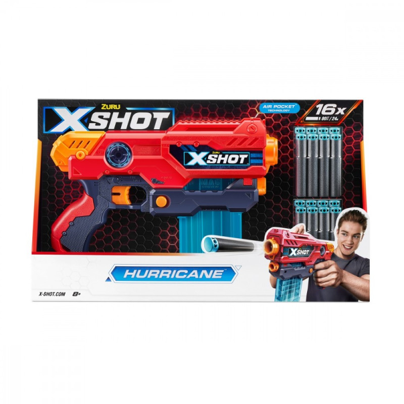 Utkastare Excel Hurricane med 16 pilar