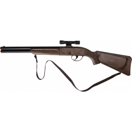 Plastpistol från Gonher i cowboy-stil.