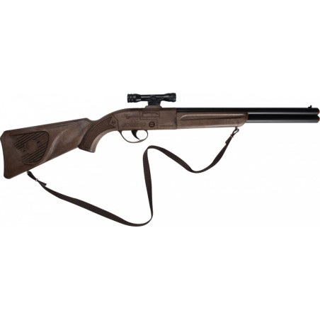 Plastpistol från Gonher i cowboy-stil.