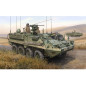 Modell i plast av stryker kommandofordon m1130 135