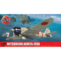 Modell av Mitsubishi A6M2b Zero i skala 1:72