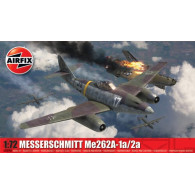 Modell av plast Messerschmitt Me 262A-1A2A 1/72