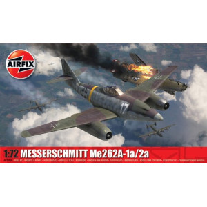 Modell av plast Messerschmitt Me 262A-1A2A 1/72