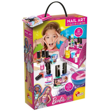 Kreativt Barbie-set skapa en färgförändrande nagellack. | HandlaSmidigt.se