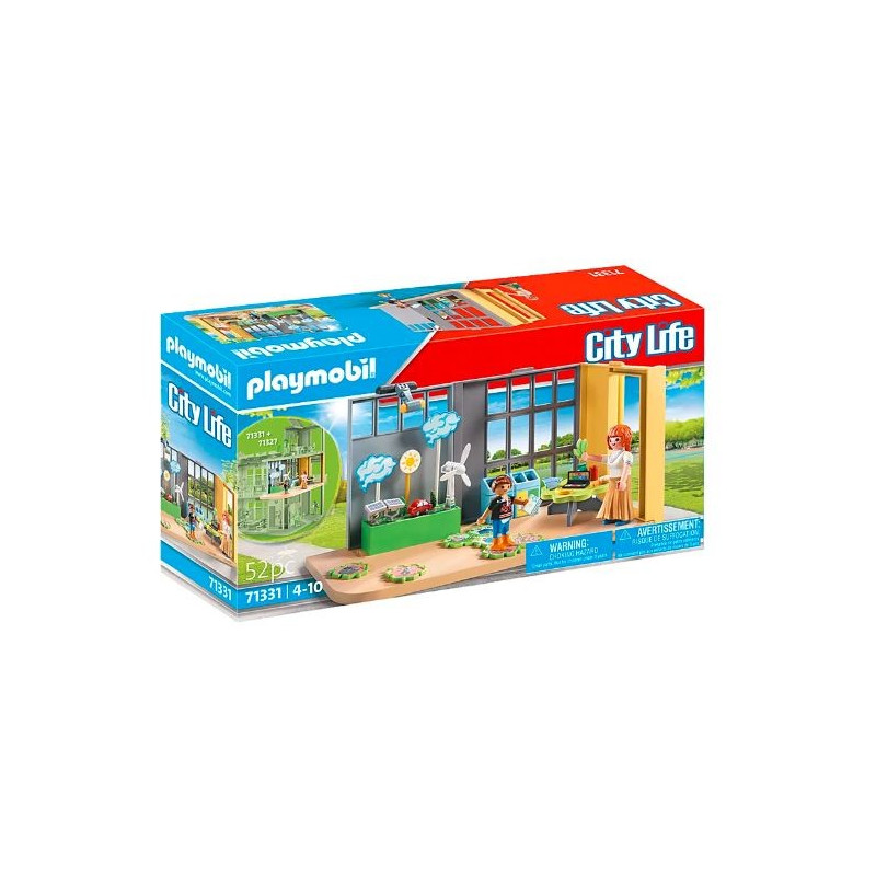 Set med figurer city life 71331 utökning miljölära